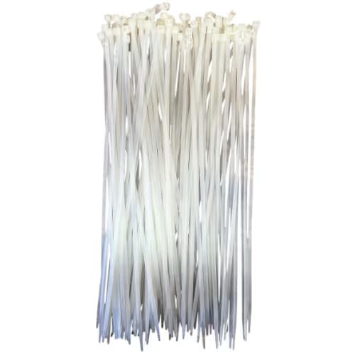 AMARRES PLASTICOS 5,0x350mm Blanco (100un)