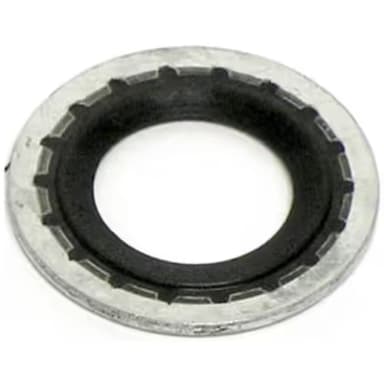 ARANDELA METAL 28X15X1,2 (GM, HT6, Daewoo, Optra, Corsa, Hyundai) Negra