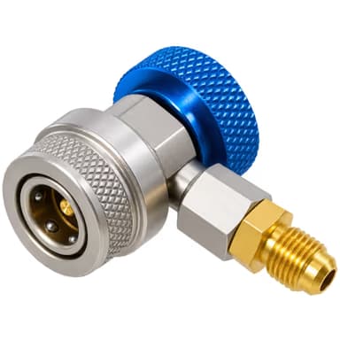 CARGADOR  (BAJA) R134 90° AZUL