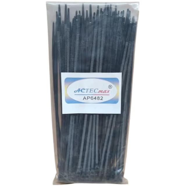 AMARRES PLASTICOS 3,6x200mm Negro (100un)